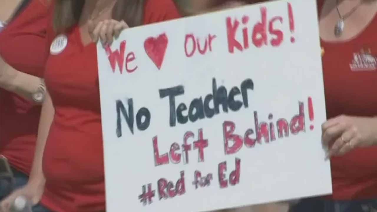 Arizona Teachers Protest For Education Funding