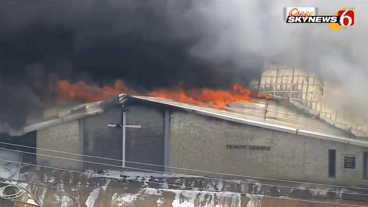 'God's Bigger Than A Fire,' Says Pastor Of Destroyed Nowata Church