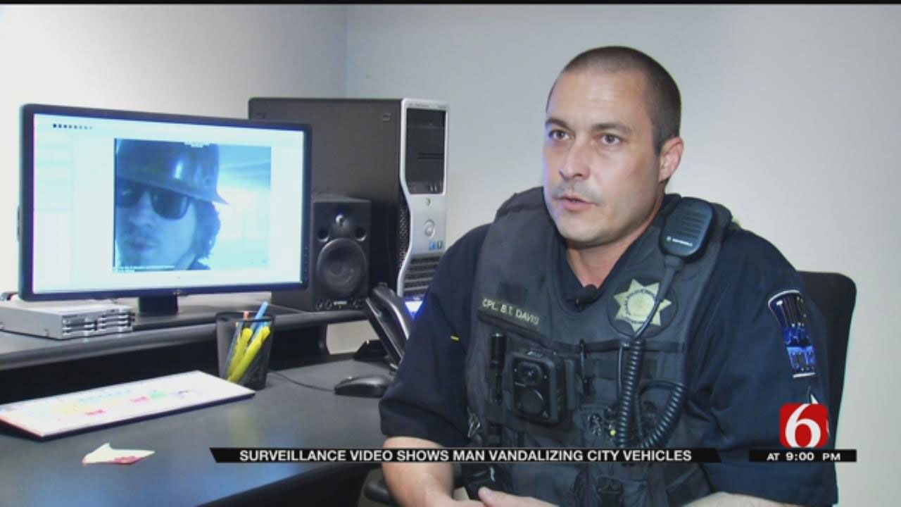Vandalism Spree Caught On Camera, TPD Says