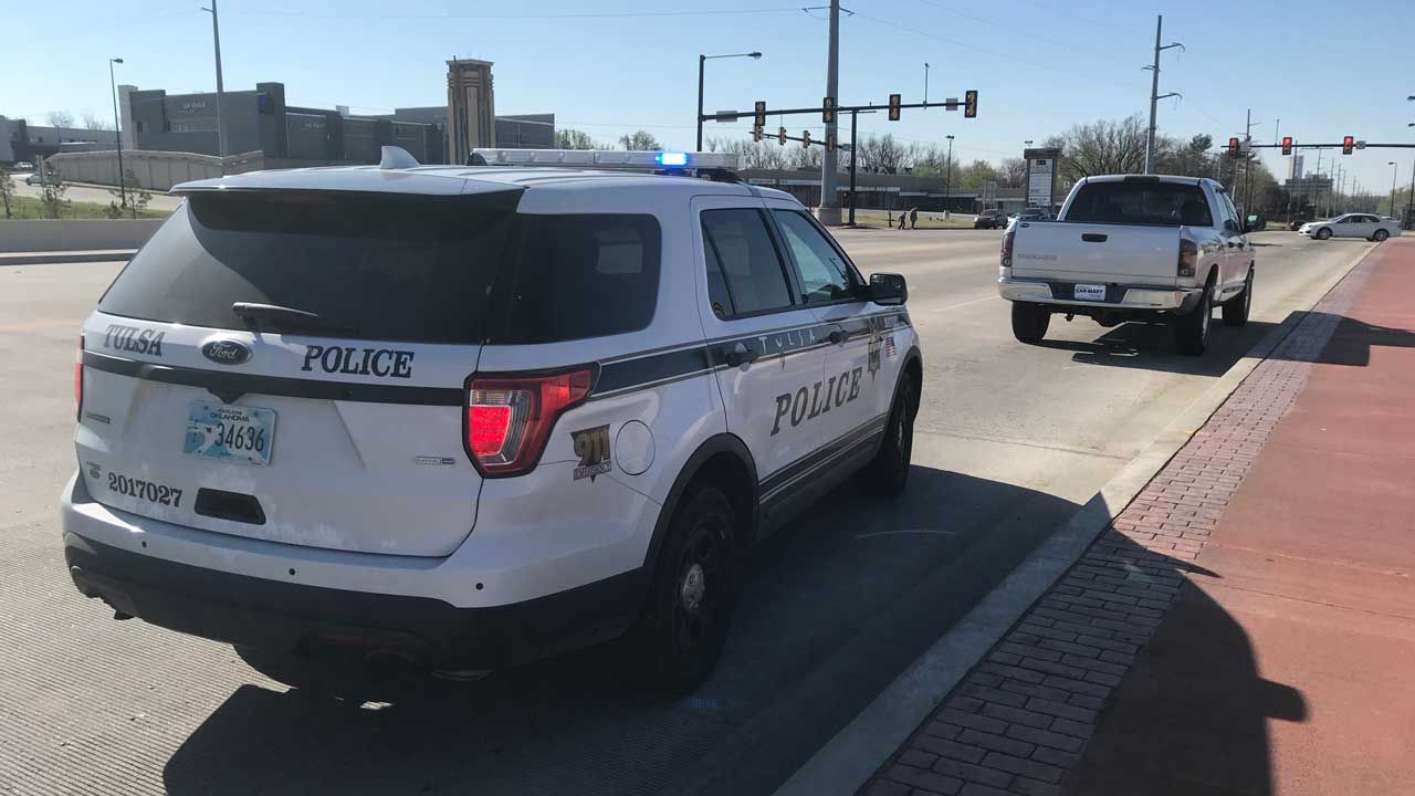 Stolen Truck Runs Out Of Gas During Tulsa Pursuit, Police Say