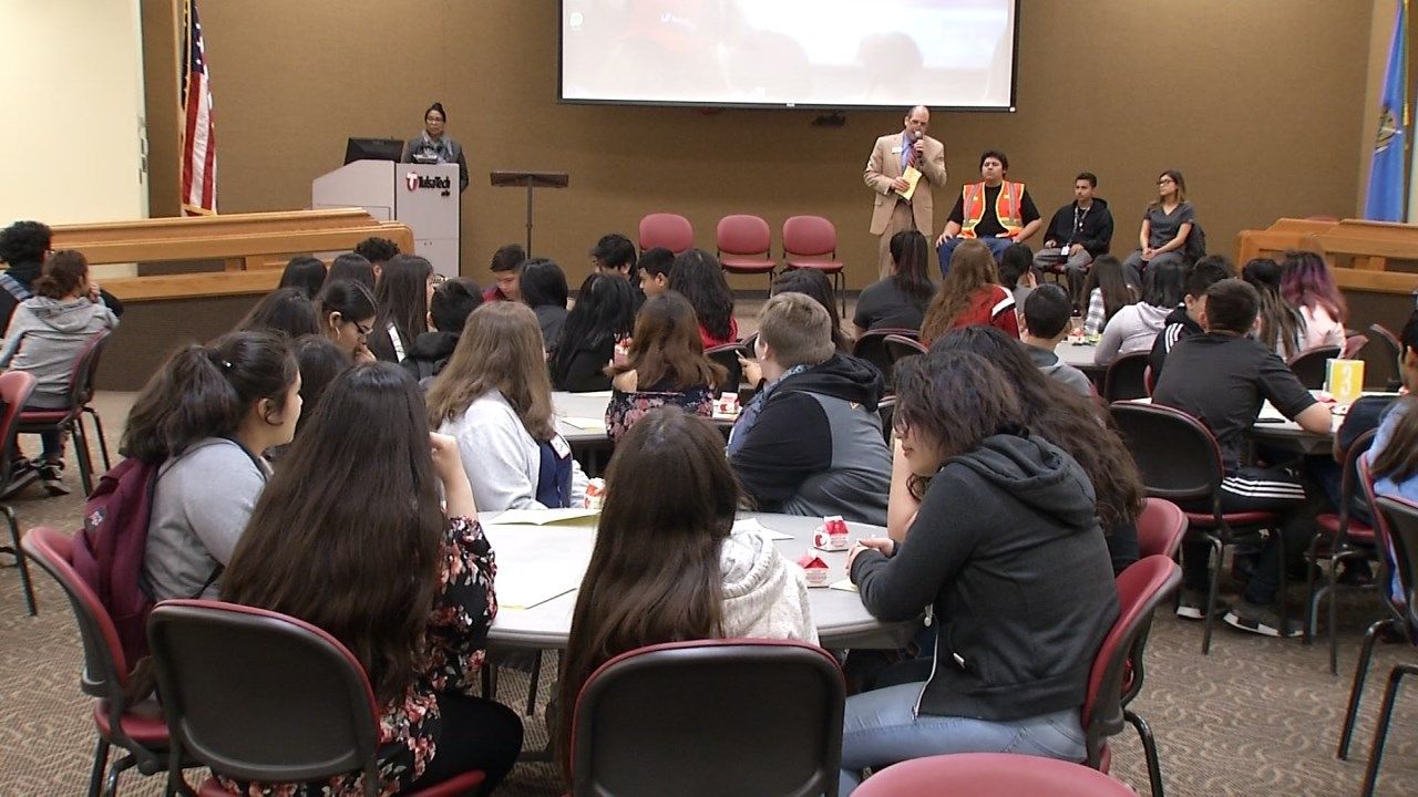 Students Get First-Hand Look At Tulsa County Sheriff's Office