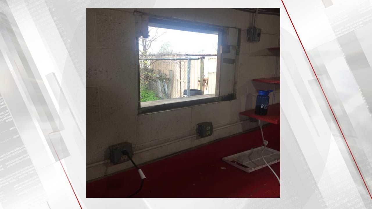 Drumright Baseball Club Concession Stand Burglarized