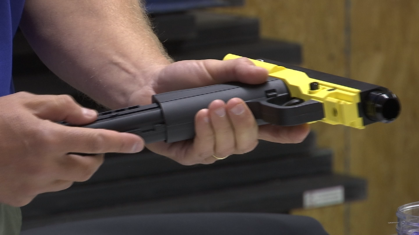 Sand Springs Police Replace Tasers With Pepperball Guns