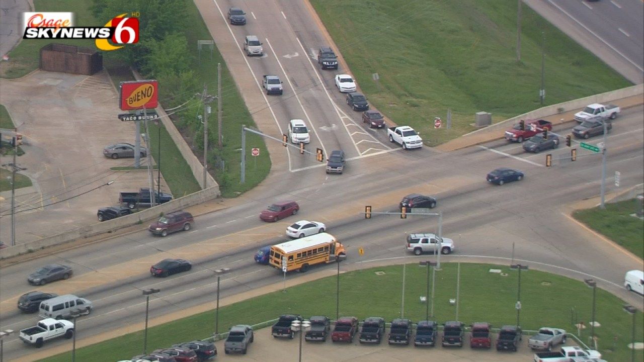 Signal Work On Elm Place At The Broken Arrow Expressway