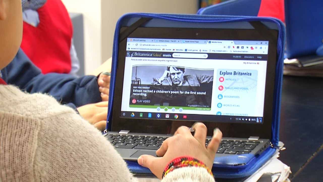 Tulsa School 1 Of 16 In State Using Personalized Learning Method