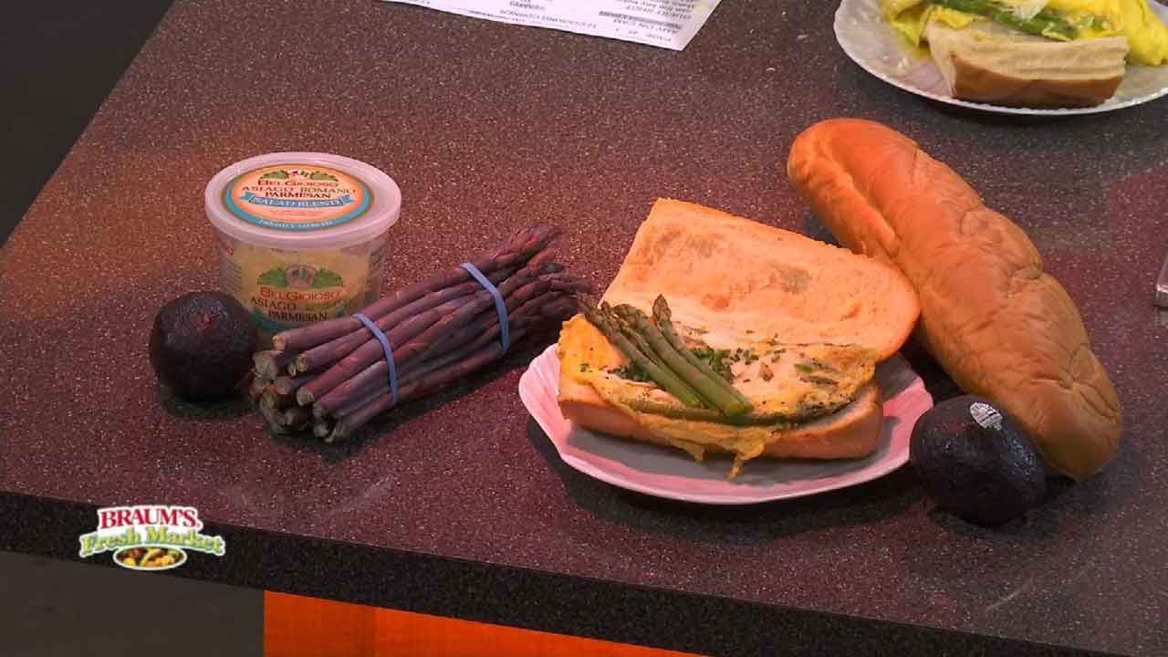 Sauteed Asparagus, Eggs And Parmesan