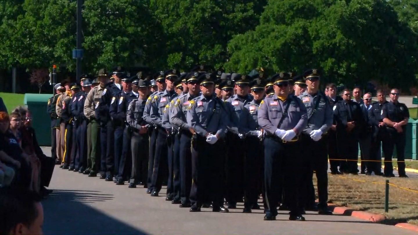 Fallen Oklahoma Officers Honored At Memorial Service