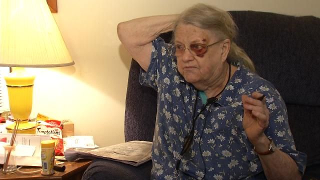 Joy Vogel after the home invasions.