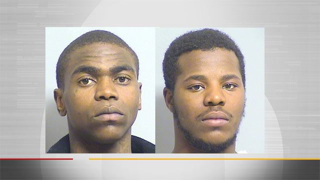 Tulsa Police arrested two men during a traffic stop. They were driving Guilbeau's stolen vehicle, police say.