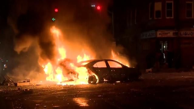 Calm Follows Rioting, Chaos In Baltimore