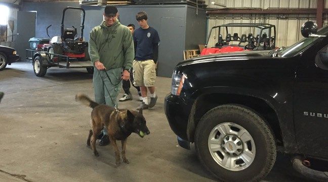 Students Learn How Muskogee Police Train K9 Officers