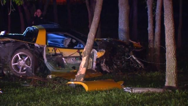 Corvette Totaled In High-Speed Crash In East Tulsa