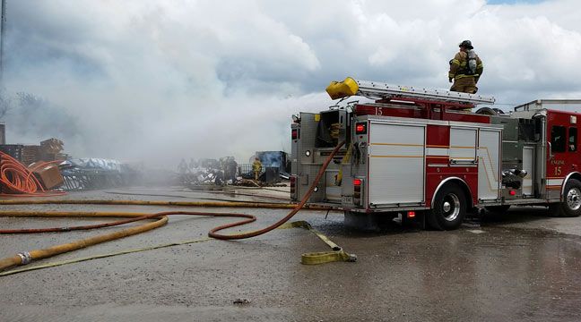Pallets, Vehicle Burn In Midtown Tulsa