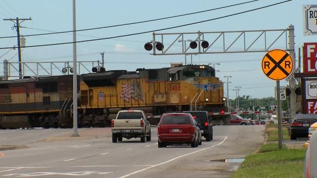 Stalled Train Stalls Claremore Traffic For Hours
