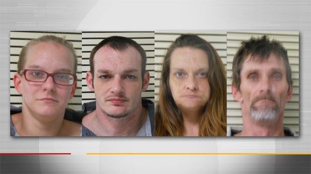 Four Jailed In Meth Lab Bust Near Coweta