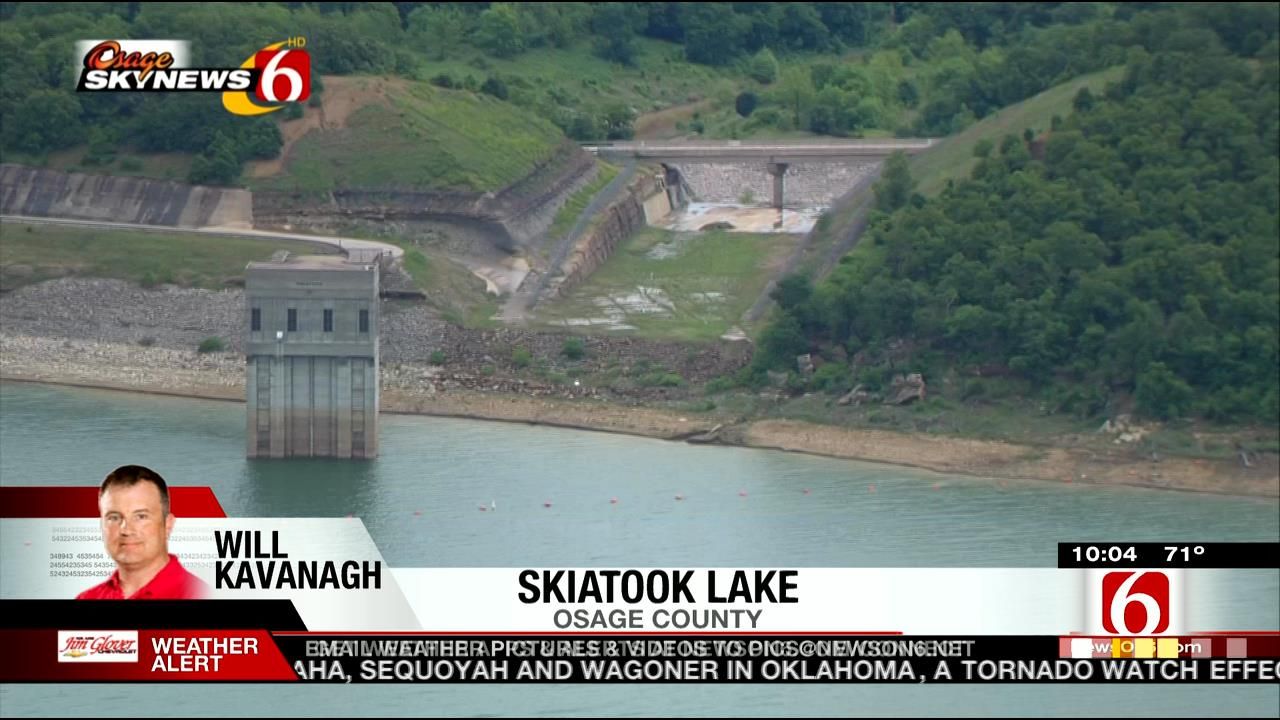 Osage SkyNews 6 Gives Aerial Tour Of Green Country Lakes After Rain