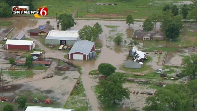 Flood Waters Creating Problems For Okmulgee County Residents