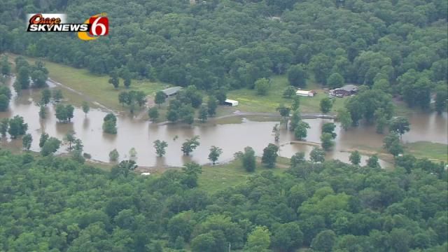 Flooding Forces Evacuations Near Poteau River