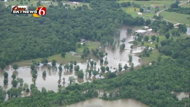 Rain Moving In Brings Flash Flood Risk Across Green Country