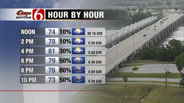 Severe Storms, Heavy Rain Expected In Oklahoma