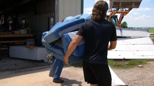 Inola Community Cleaning Up After EF-1 Tornado Passes Through