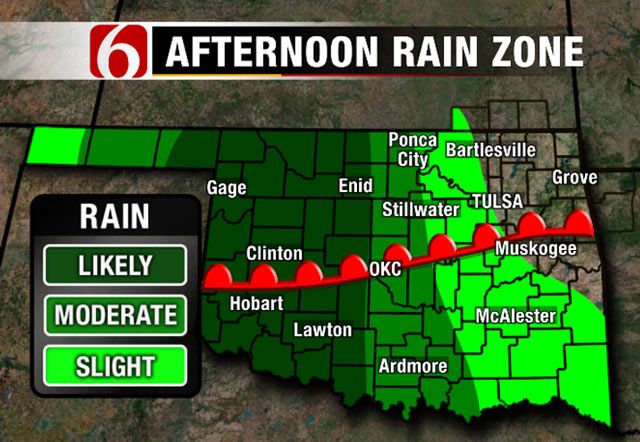 More Rain Coming To Eastern Oklahoma