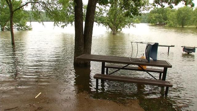 High Water Closes Some Eastern Oklahoma Camping/Boating Locations