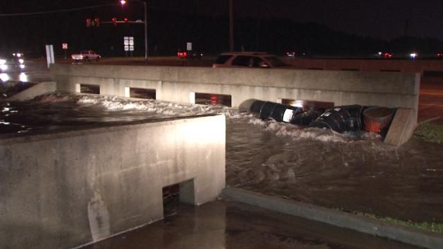 Tulsa Street Flooding Leads To High Water Rescues