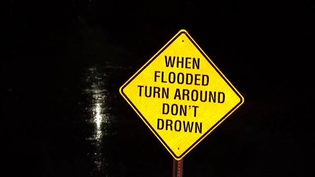 High Water Closes Over A Dozen Oklahoma Highways