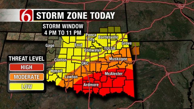 Severe Weather, Additional Flooding Threatens Eastern Oklahoma