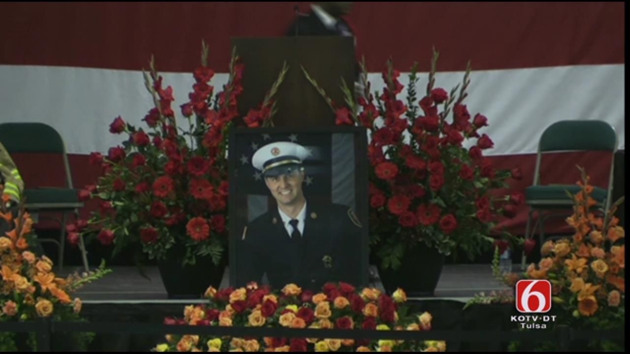 Fallen Claremore Fire Captain Jason Farley Remembered At Service