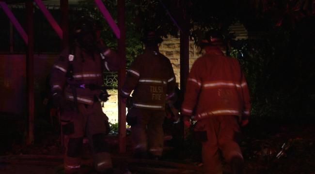 Kids Ride To Station To Report Tulsa House Fire