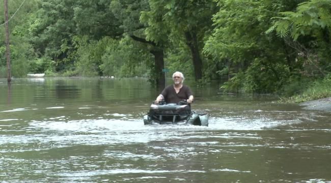 Ottawa County Residents Using ATVs, Boats To Get Out Of Neighborhood