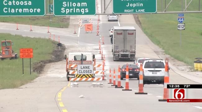 Orange Barrels Rolling Out For Green Country Road Projects