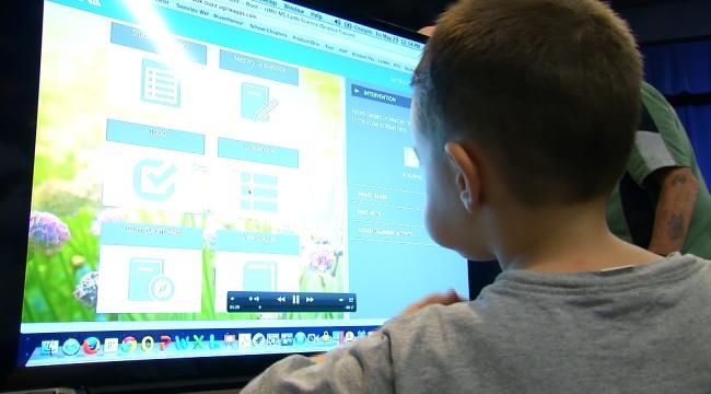 Blackboards Replaced By Monitors, Sapulpa Curriculum Goes Digital