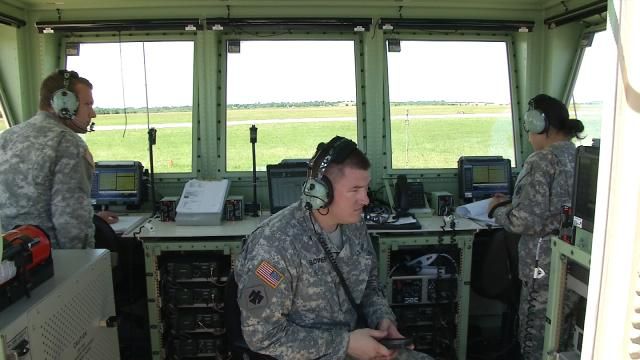 National Guard Holds Training Exercises At Muskogee Airport