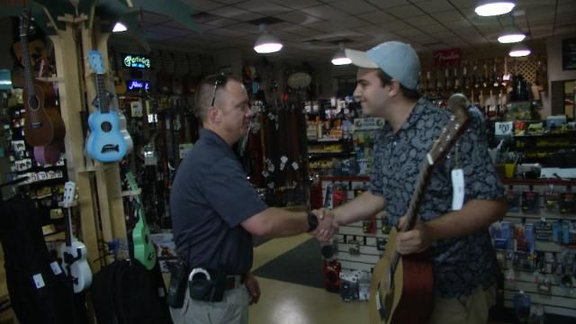 Tulsa Police Return Stolen Guitar To Rightful Owner, Arrest Thieves