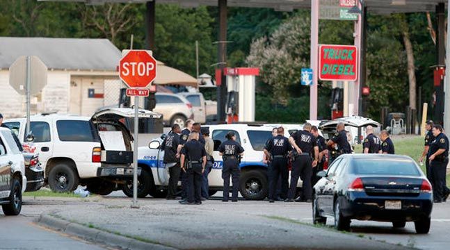Gunmen Open Fire On Cops At Dallas Police Headquarters