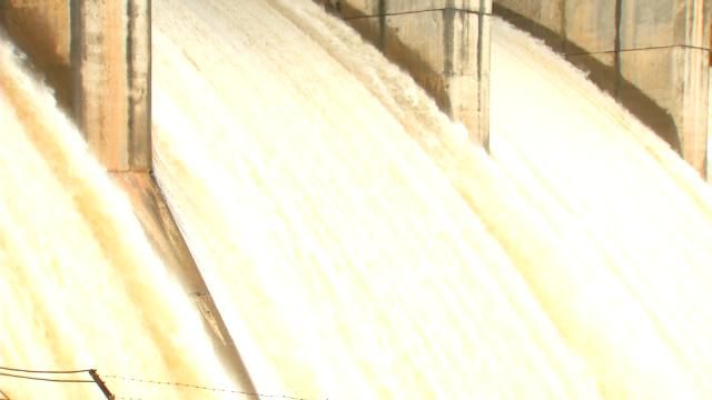 Corps Of Engineers On Oklahoma Lake Flood Watch