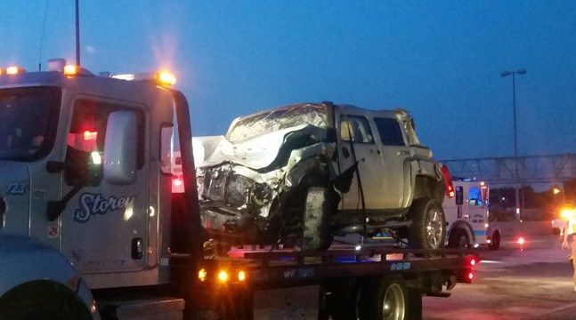 Woman Hurt In Four-Car Crash On Tulsa Highway