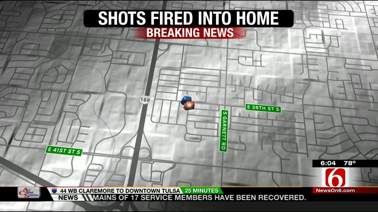 At Least 4 Tulsa Homes Hit By Gunfire Overnight