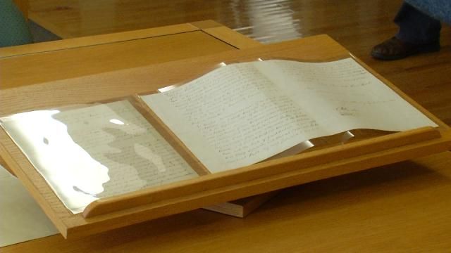 Gilcrease Museum Displays Handwritten Copy Of Declaration Of Independence