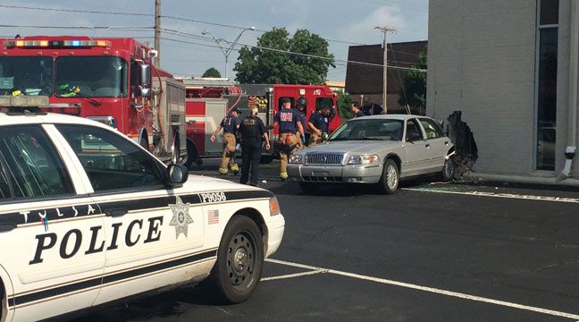 Elderly Woman Suffering Medical Episode Backs Into Tulsa Church