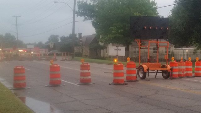 Water Main Leak Closes Tulsa Street