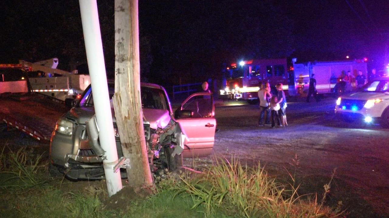 Catoosa Police: Father Crashes SUV, Leaves Wife And Kids