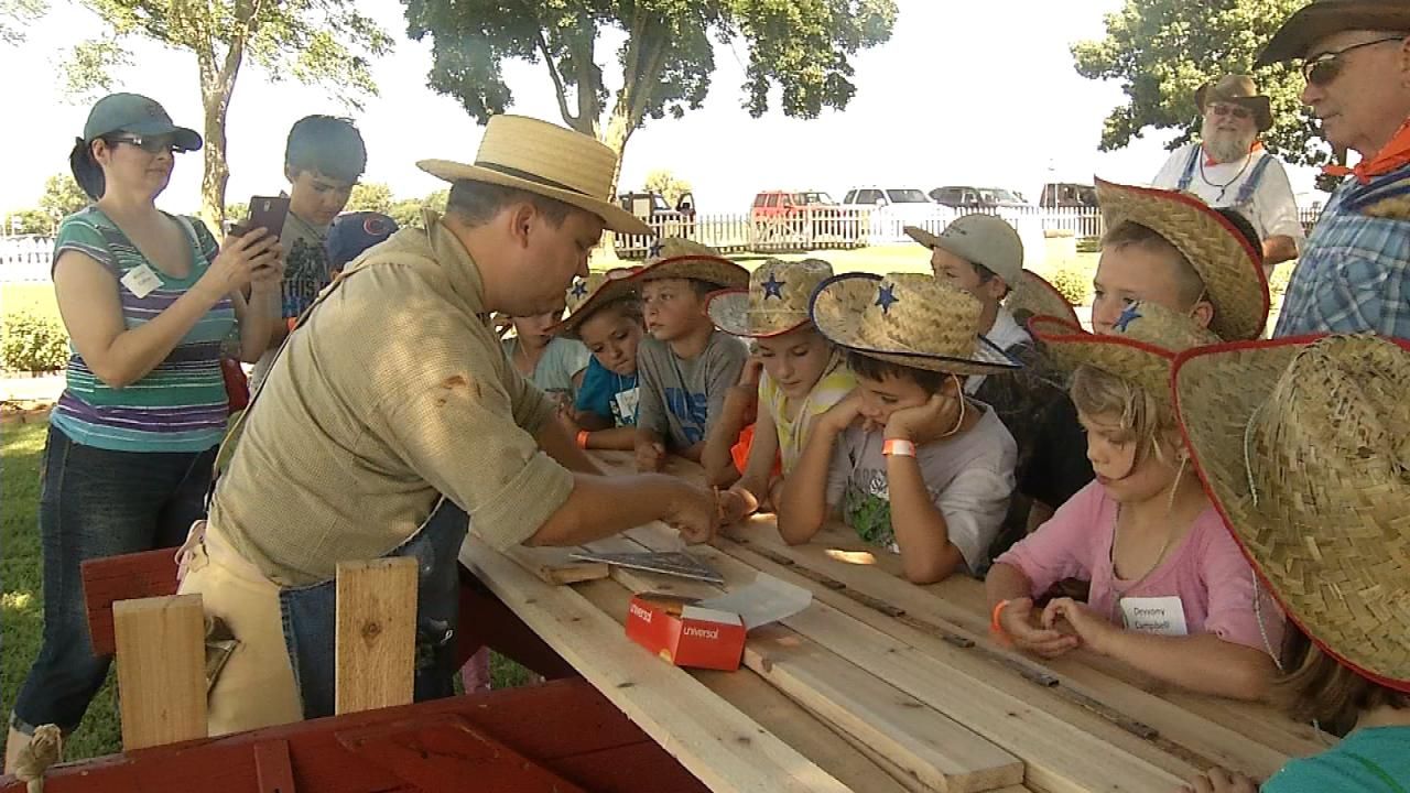 Kids Return To Frontier Days At Will Rogers Ranch In Oologah