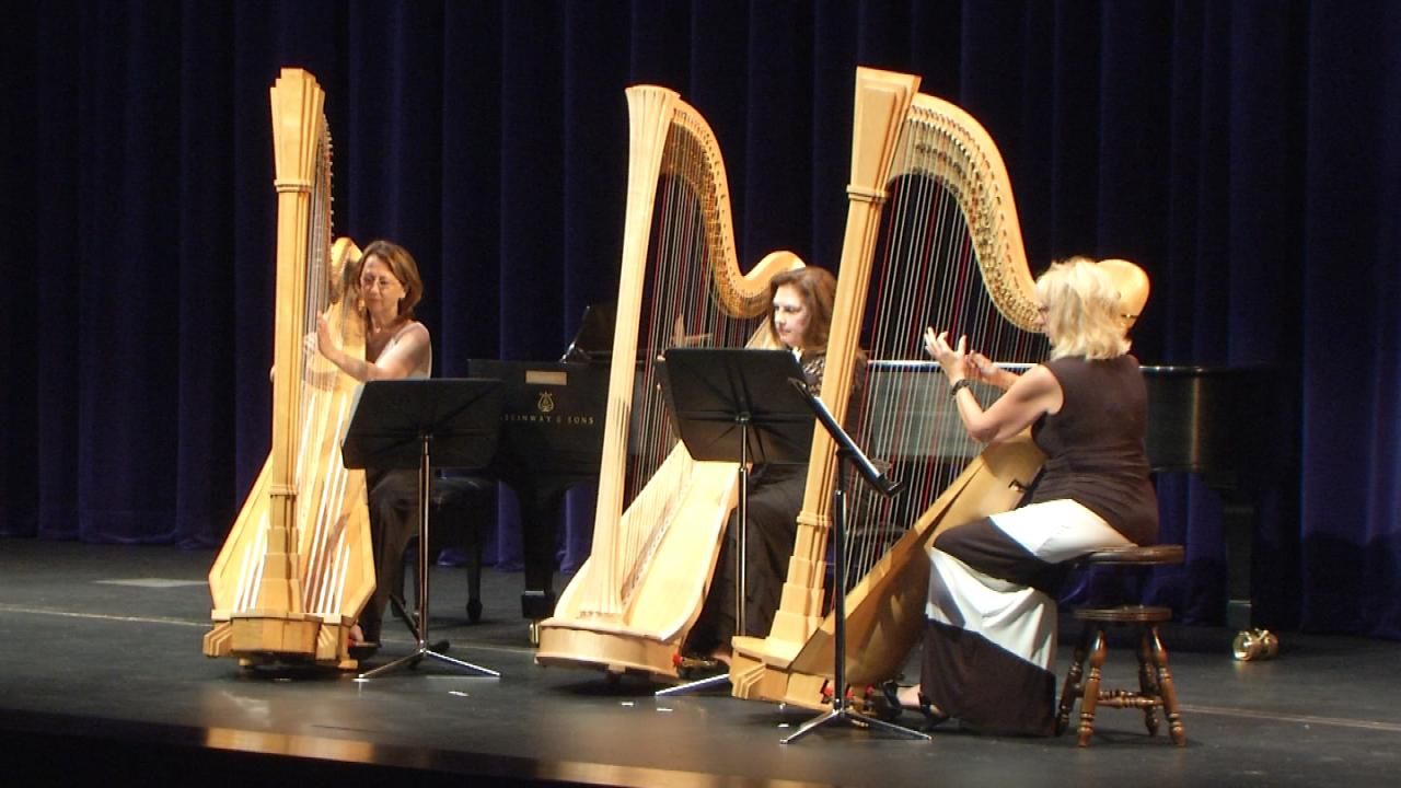 TU Hosts Midwest Harp Festival