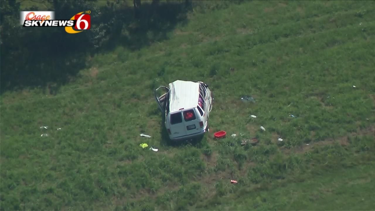 5 Released From Hospital After Church Van Wrecks On Will Rogers Turnpike