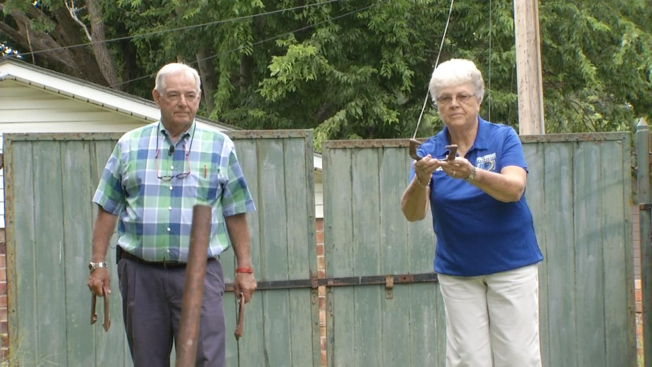Caney Woman One Of World’s Top Horse Shoe Pitchers