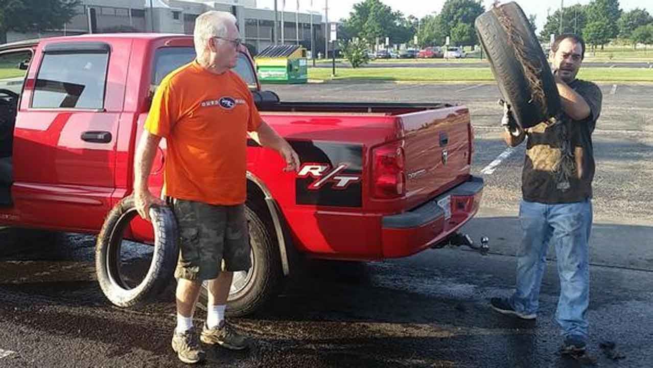 Tulsa County Residents Recycle Tires For Free